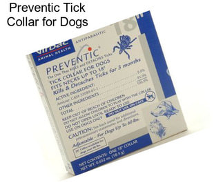 Preventic Tick Collar for Dogs