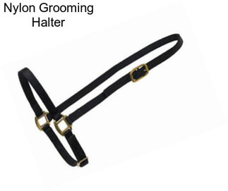 Nylon Grooming Halter