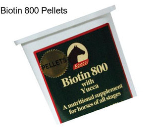 Biotin 800 Pellets