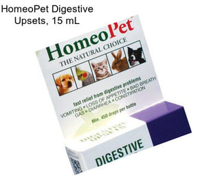 HomeoPet Digestive Upsets, 15 mL