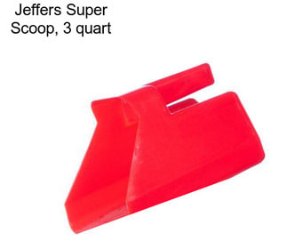 Jeffers Super Scoop, 3 quart