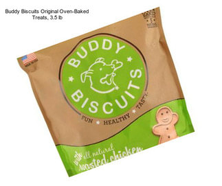 Buddy Biscuits Original Oven-Baked Treats, 3.5 lb