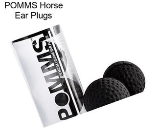 POMMS Horse Ear Plugs