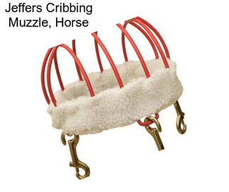 Jeffers Cribbing Muzzle, Horse