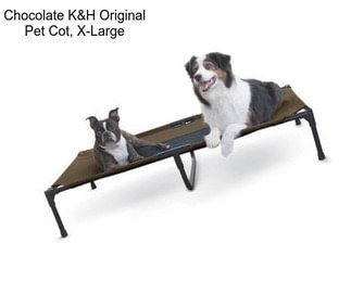 Chocolate K&H Original Pet Cot, X-Large