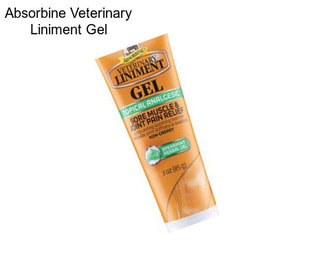 Absorbine Veterinary Liniment Gel