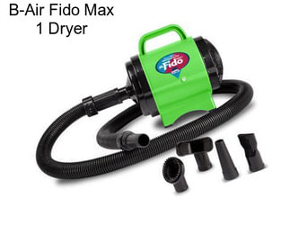 B-Air Fido Max 1 Dryer