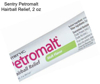 Sentry Petromalt Hairball Relief, 2 oz