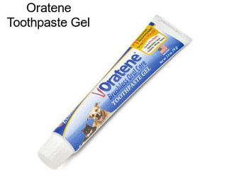 Oratene Toothpaste Gel