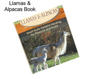 Llamas & Alpacas Book