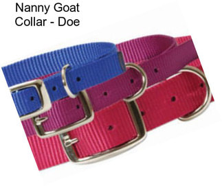 Nanny Goat Collar - Doe