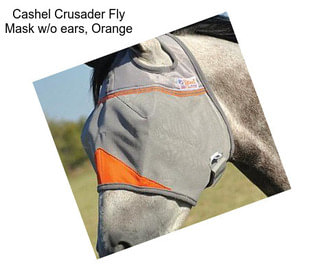 Cashel Crusader Fly Mask w/o ears, Orange