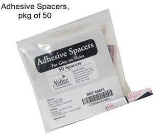 Adhesive Spacers, pkg of 50