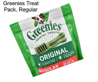 Greenies Treat Pack, Regular