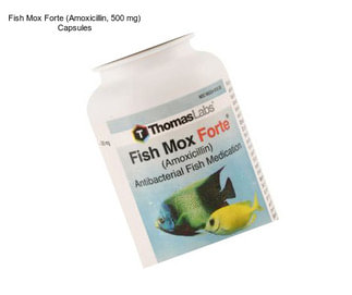Fish Mox Forte (Amoxicillin, 500 mg) Capsules
