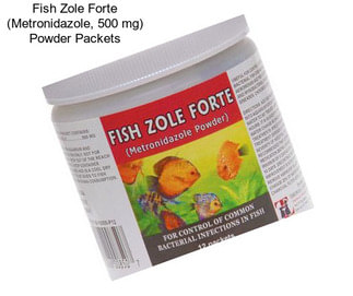 Fish Zole Forte (Metronidazole, 500 mg) Powder Packets