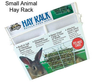 Small Animal Hay Rack