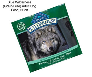 Blue Wilderness (Grain-Free) Adult Dog Food, Duck