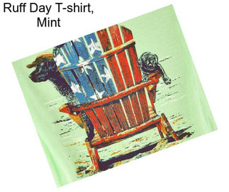 Ruff Day T-shirt, Mint