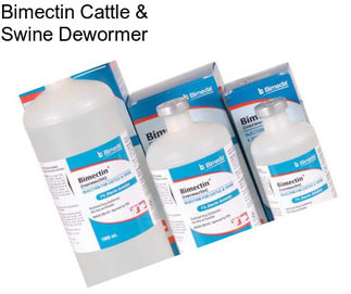 Bimectin Cattle & Swine Dewormer