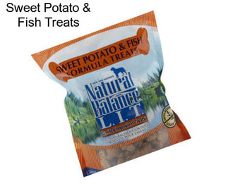 Sweet Potato & Fish Treats