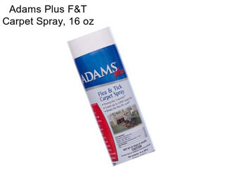 Adams Plus F&T Carpet Spray, 16 oz