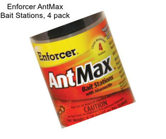 Enforcer AntMax Bait Stations, 4 pack