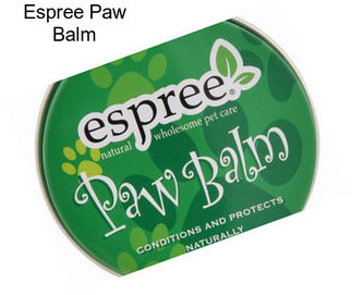 Espree Paw Balm