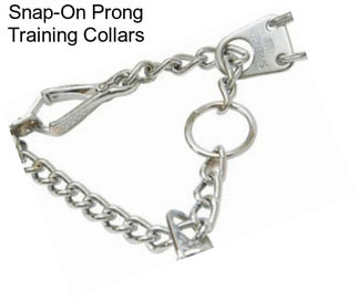 Snap-On Prong Training Collars