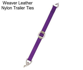 Weaver Leather Nylon Trailer Ties