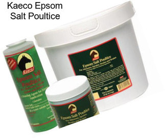 Kaeco Epsom Salt Poultice