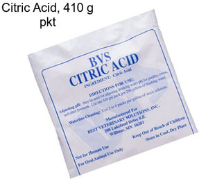 Citric Acid, 410 g pkt