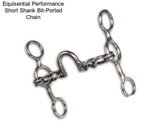 Equisential Performance Short Shank Bit-Ported Chain