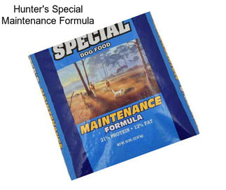 Hunter\'s Special Maintenance Formula