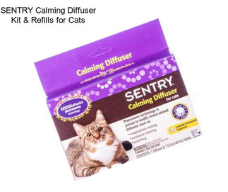 SENTRY Calming Diffuser Kit & Refills for Cats