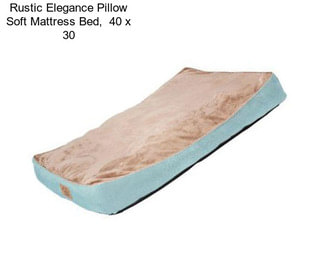 Rustic Elegance Pillow Soft Mattress Bed,  40\