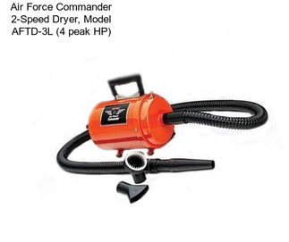 Air Force Commander 2-Speed Dryer, Model AFTD-3L (4 peak HP)