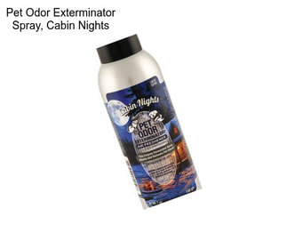 Pet Odor Exterminator Spray, Cabin Nights