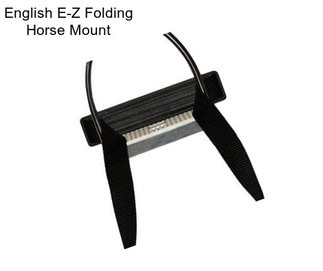 English E-Z Folding Horse Mount