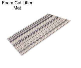 Foam Cat Litter Mat