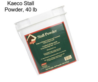 Kaeco Stall Powder, 40 lb