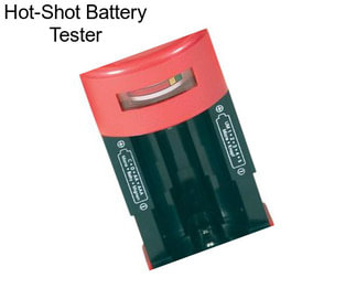 Hot-Shot Battery Tester