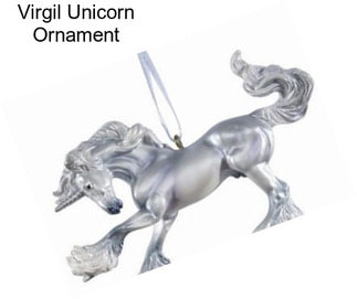 Virgil Unicorn Ornament