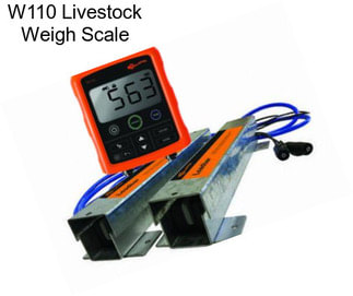 W110 Livestock Weigh Scale