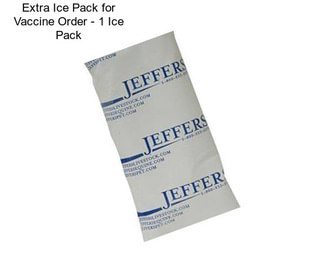 Extra Ice Pack for Vaccine Order - 1 Ice Pack
