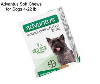 Advantus Soft Chews for Dogs 4-22 lb