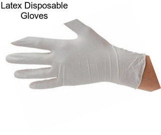 Latex Disposable Gloves