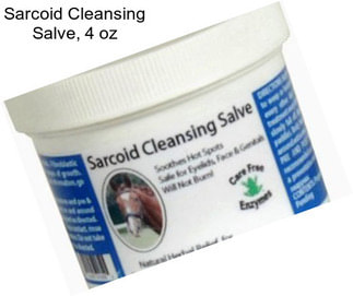 Sarcoid Cleansing Salve, 4 oz