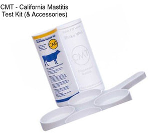 CMT - California Mastitis Test Kit (& Accessories)