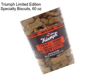 Triumph Limited Edition Specialty Biscuits, 60 oz